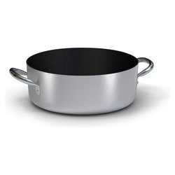 Casseruola Alluminio antiaderente (40cm) PROFESSIONALE SERIE 2000 Alluminato e Nero 2016 40