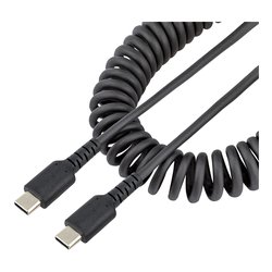 Cavo USB C 2.0 Spiralato Black 0,5m R2CCC 50C USB CABLE