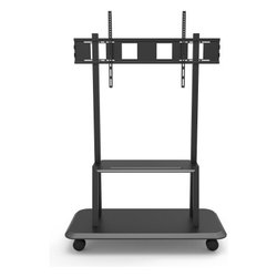 Carrello monitor 120" Trolley Black ICA TR31