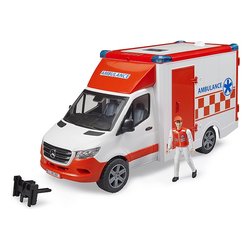 Ambulanza con Autista scala 1:16 (45,5cm) MERCEDES SPRINTER 02676