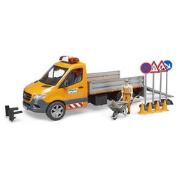 Veicolo Comunale con Conducente scala 1:16 (40,8cm) MERCEDES SPRINTER 02677