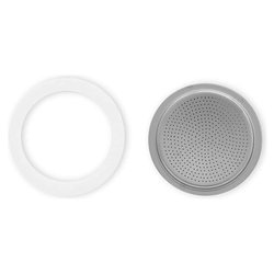 Set guarnizioni e filtro caffettiera 4 Tazze 1 pz 0800039