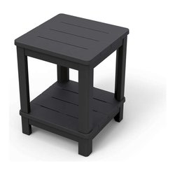 Tavolino da esterno PATIO Grafite (40,5x40,5x57cm) K252478K939KK