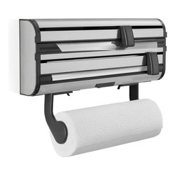 Porta rotolo Parat Royal triplo a parete (38,5x8,5x16,2cm) COMFORTLINE Silver 25793