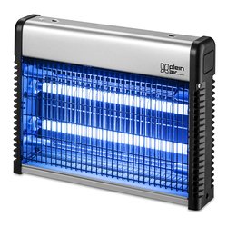 Zanzariera elettrica ZAP A scarica 3000V Silver e Black EI 16