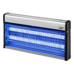 Zanzariera elettrica ZAP A scarica 3000V Silver e Black EI 30