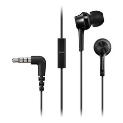 Auricolari microfono filo Black RP TCM115E K