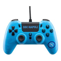 Image of Gamepad PLAYSTATION 4 Ssc Napoli 2.0 Wirosso Light blu ACP40167 cod094