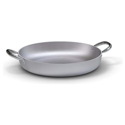 Tegame Alluminio (28cm) PROFESSIONALE SERIE 6800 Silver satinato 6808 28