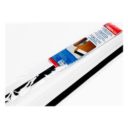 Paraspifferi ALU FIX spazzolino sottoporta (100 cm) Bianco 1400 12
