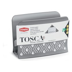 Porta tovaglioli (15,5x7,5cm) TOSCA Grigio 55352