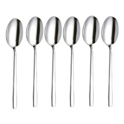 Set cucchiaini caffè 6 pz Inox (10,8cm) Moka INFINITO Cromo lucido FV7PN0622
