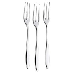 Set forchette dessert 3 pz Inox (14,6cm) STYLE Cromo lucido FD6PN0338