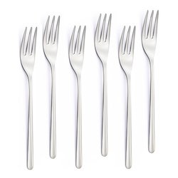 Set forchette dessert 6 pz Inox (17,1cm) VENICE Cromo lucido PL6180VC10