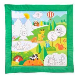 Tappeto gioco MAGIC FOREST Colori & Numeri (80x80 cm) 00010632000000