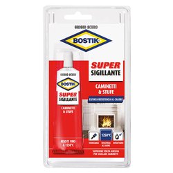 Sigillante alte temperature Refrattario Caminetti e Stufe nero tubetto 100 ml 6315920