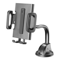 Supporto auto smartphone HUG FLEXI Universal Black BIGCRABDUALFIX