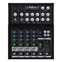 Mixer disc jockey MIX SERIES 8 Black MIX8