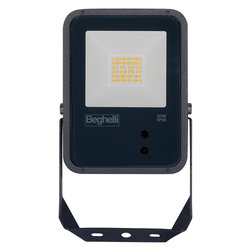 FLOODLIGHT FL 20W Proiettore con sensore presenza Nero (12x14cm) 86169 2000 Lumen, luce neutra