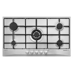 Piano cottura gas 5 zone Inox (90cm) GT955IX