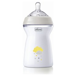 Biberon NATURAL FEELING 6m+ Grigio (330ml) 00081335300000