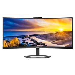 Image of Monitor 34" ( LED 2K 1440p QHD 100Hz ) 5000 SERIES Curved nero 34E1C5600HE 00 cod094