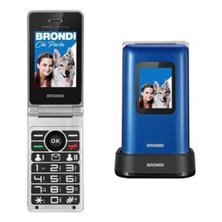 Image of Cellulare 2G Gprs AMICO Prezioso Blue metal cod094