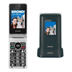 Image of Cellulare 2G Gprs AMICO Prezioso nero metal cod094
