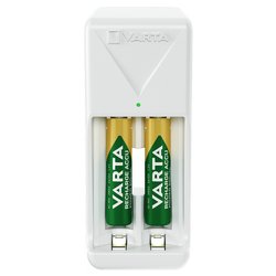 Caricabatterie MINI CHARGER Bianco 2xAAA 57656201421