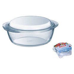 Casseruola Vetro borosilicato (18cm) con coperchio Trasparente 207A000 7643