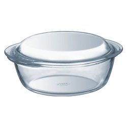 Casseruola Vetro borosilicato (20cm) con coperchio Trasparente 204A000 7643