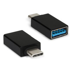 Connettore computer Adapter 3.0 Usb a Usb C Black XADTC U2A MF