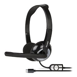Cuffie microfono filo Smart Usb C Headset Black e Silver HHEADMUS C
