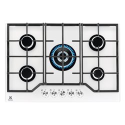 Image of Piano cottura gas 5 zone SERIE 600 Kgg75362W Steppower bianco (75cm) cod094