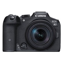 Fotocamera mirrorless 32,5Mpx APS C EOS R7 Kit Rf S 18 150mm Is Stm Black 5137C010
