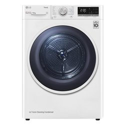 Image of Asciugabiancheria asciugatrice 10 Kg SERIE V9 RH10V9AV4W Dual Inverter bianco e nero classe C cod094