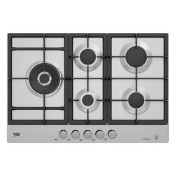 Piano cottura gas 5 zone PRACTICLEAN Hial75226Sxe Inox (75cm)