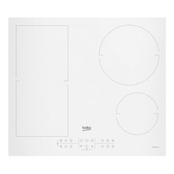 Piano cottura induzione 4 zone INDYFLEX Hii64200Fmtw White (60cm)