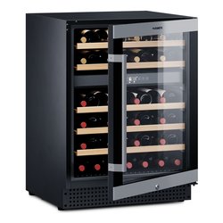 Cantinetta 46 bottiglie C46B Black e Silver 9600050798 classe G (59,5x57,5x82cm)