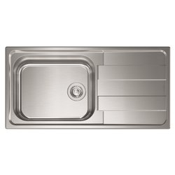 Image of Lavello 1 vasca (100x50cm) LEVANTE Inox Satinato 015726SCSSP cod094