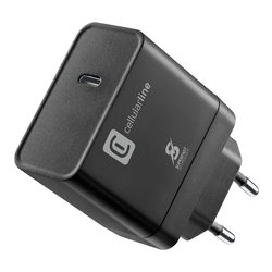 Caricabatterie USB Type-C FAST CHARGER 45W Power Delivery Black ACHSMUSBC45WK