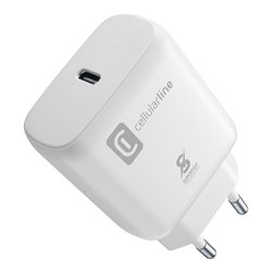 Caricabatterie USB Type-C FAST CHARGER 25W Power Delivery Bianco ACHSMUSBCPD25WW