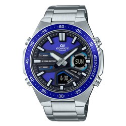 Image of Orologio EDIFICE argento e Blue EFV C110D 2AVEF cod094