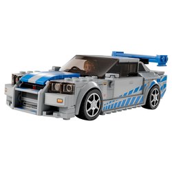 Image of 2 Fast 2 Furious Nissan Skyline Gt R (R34) ( 319 pz ) SPEED CHAMPIONS 9a+ 76917 cod094