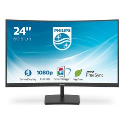 Monitor 23,6" Full HD 1080p E LINE Curved Black 241E1SC 00