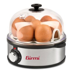 Cuoci 7 uova Egg Cooker Black e Inox CU2500 360W