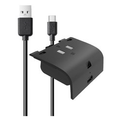 Batteria videogioco per Microsoft XBOX SERIES Battery Pack con cavo Black 66006