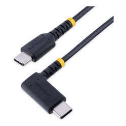 Cavo USB C 2.0 60W Angolato Black 1m R2CCR 1M USB CABLE