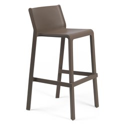 Sgabello polipropilene TRILL Stool Tabacco 40350 53 000