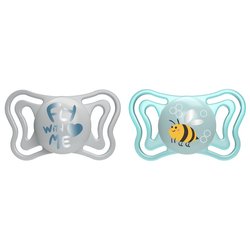 Succhietto bimbo (2-6m) silicone 2 pz PHYSIOFORMA LIGHT Assortito 71037 210